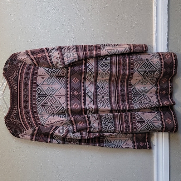 PERUVIAN CONNECTION SWEATER CARDIGAN SIZE: L - Picture 4 of 7